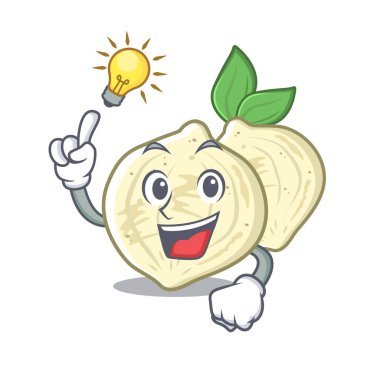 Bir karikatür şeklinde bir fikir Jicama var