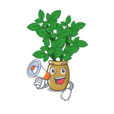 Karakterde izole megafon limon Balm ile