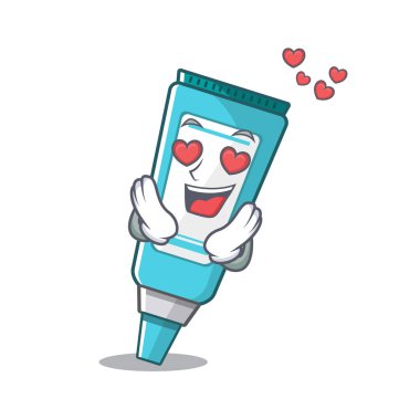 Aşk merhem karakter tıp kutusuna yerleştirilen