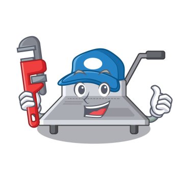 Tesisatçı bağlayıcı makine bir karakter