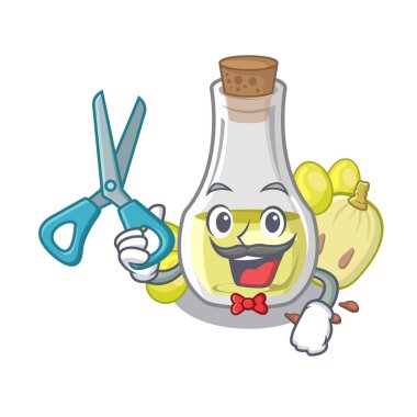 Bir karikatür berber üzüm tohumu yağı