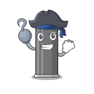 Maskot ile izole korsan saç spreyi