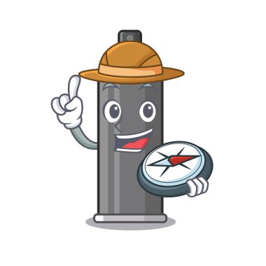 Karakter makyaj kutusunda Explorer saç spreyi