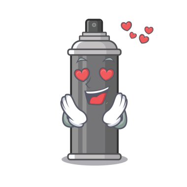 Karakter makyaj kutusunda aşk saç spreyi