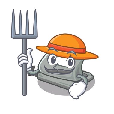 Maskot masasında çiftçi Delik Zımba