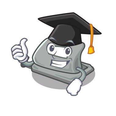 Karakter içinde izole mezuniyet deliği zımba