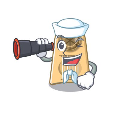 Maskot şeklinde binoküler yumurta dilimleyici ile Sailor