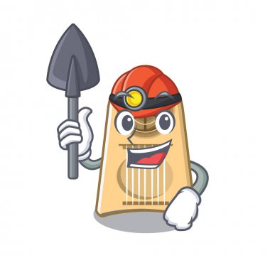 Maskot şeklinde madenci yumurta dilimleyici