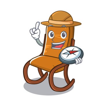 Karikatür şeklinde Explorer sallanan sandalye