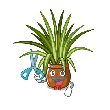 Karakter şeklinde berber örümcek bitki