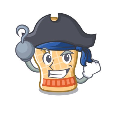 Karikatür şekli ile Korsan fırın eldiveni