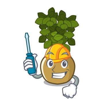 Otomotiv yeşim bitki karikatür kök yetişir