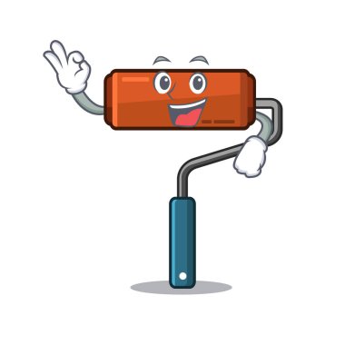 Maskot şeklinde tamam boya rulo