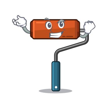 Maskot şeklinde başarılı boya rulosu