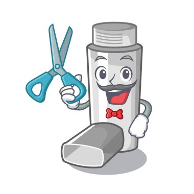 Çizgi film şeklinde Berber astım inhaler