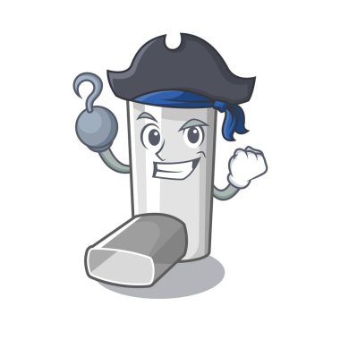 Karikatür şeklinde Korsan astım inhaler