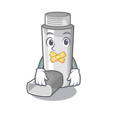 Karakter çantasında sessiz astım inhaler