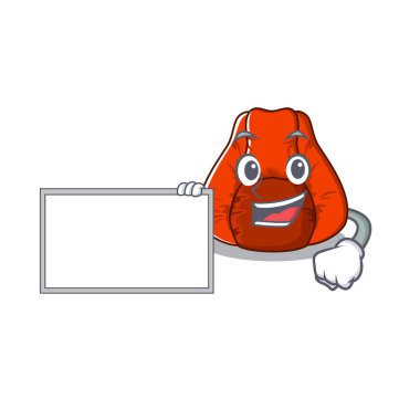 Karikatür şeklinde kurulu fasulye çanta sandalye ile