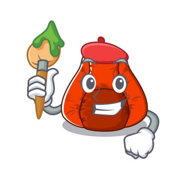 Karikatür şeklinde Sanatçı fasulye çanta sandalye