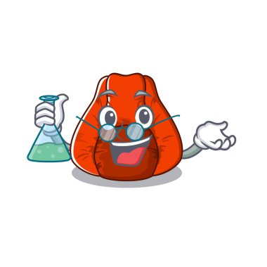 Bir karakter Profesör fasulye çanta sandalye