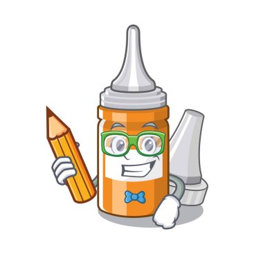 Öğrenci kulak karikatür şeklinde düşer