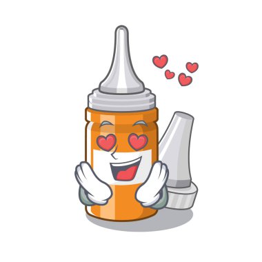 Aşk ta kulak maskot pillbox damla