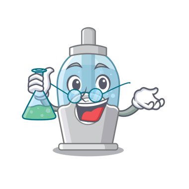 Bir karikatür yatak odasında Profesör nemlendirici