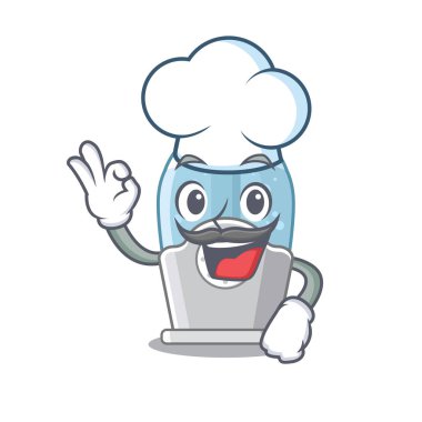 Bir karikatür yatak odasında Şef nemlendirici