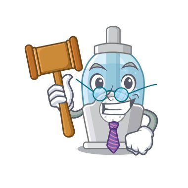 Karikatür şeklinde yargıç nemlendirici