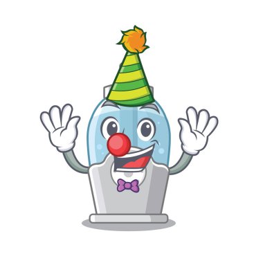 Karikatür şeklinde palyaço nemlendirici