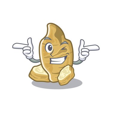 Maskot şeklinde wink kudüs enginar