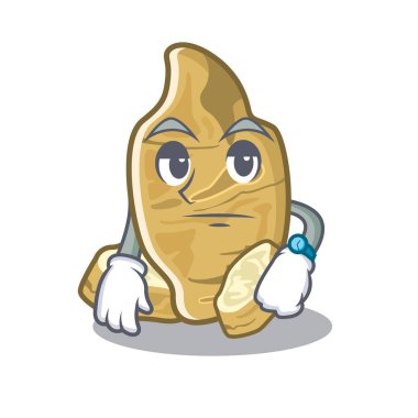 Karikatür izole Kudüs enginar bekliyor