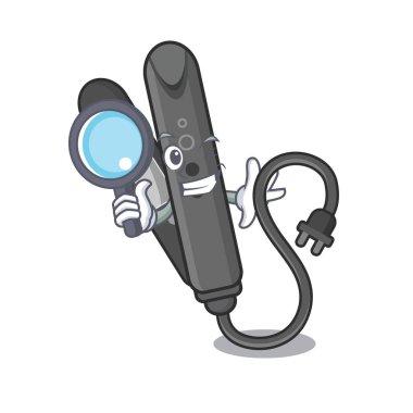 Masa makyaj karikatür dedektif doğrultucu