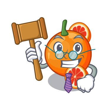 Yargıç turuncu kan karakter izole