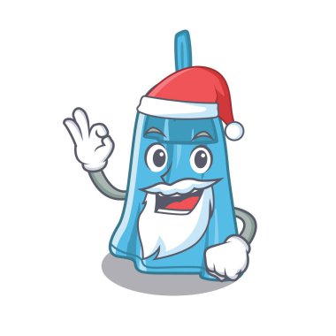 Karikatür dolabında saklanan Santa el havlusu