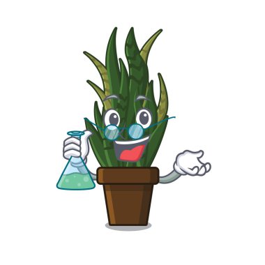 Çizgi film kaplarına dikilen profesör bitki yılanları