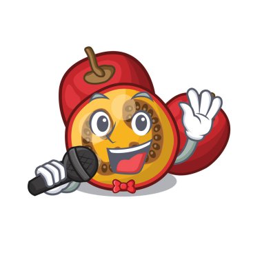 Karakter sepetinde singing tamarillo meyve