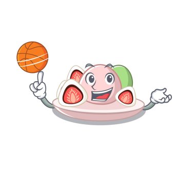 Karakter buzdolabında basketbol ichigo daifuku ile