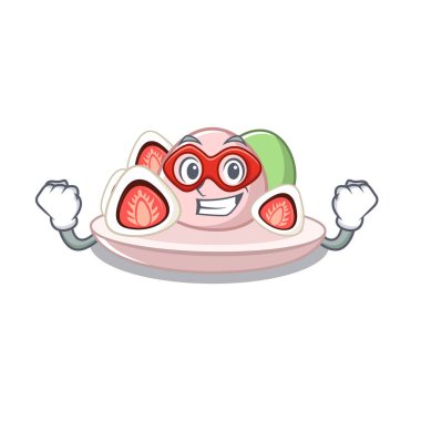 Çizgi film şekli ile süper kahraman ichigo daifuku