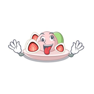 Crazy ichigo daifuku maskot kase hizmet