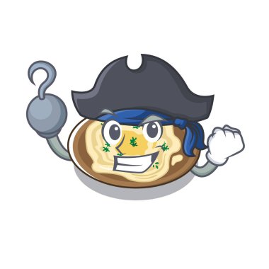 Korsan humus maskot tavada pişirilir