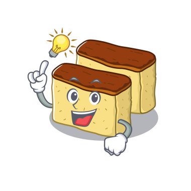 Bir karakter kavanozunda bir fikir castella kek var