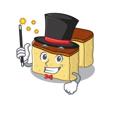 Bir karakter kavanozunda Sihirbaz castella kek