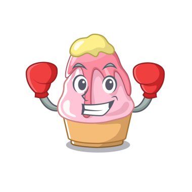 Boks kakigori karakter gözlük içine servis edilir