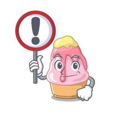 Işareti kakigori ile karakter gözlük içine servis edilir