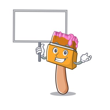 Yerine masa boya fırçası getir maskot alet kutusu