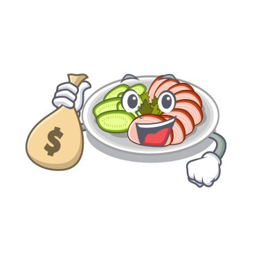 Karakter şeklinde dunking para çantası pekin ile