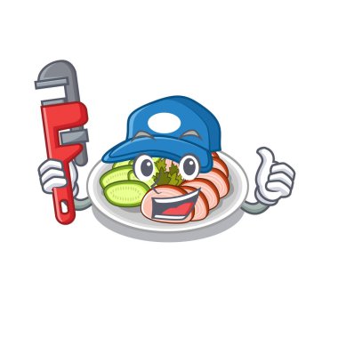 Tesisatçı pekin ördeği çizgi film tabağında servis edildi