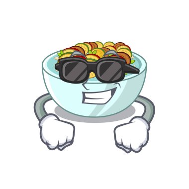 Karakter şeklinde süper serin ratatouille