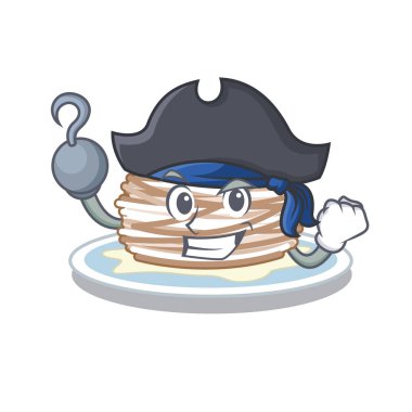 Korsan kataifi karikatür kase servis edilir